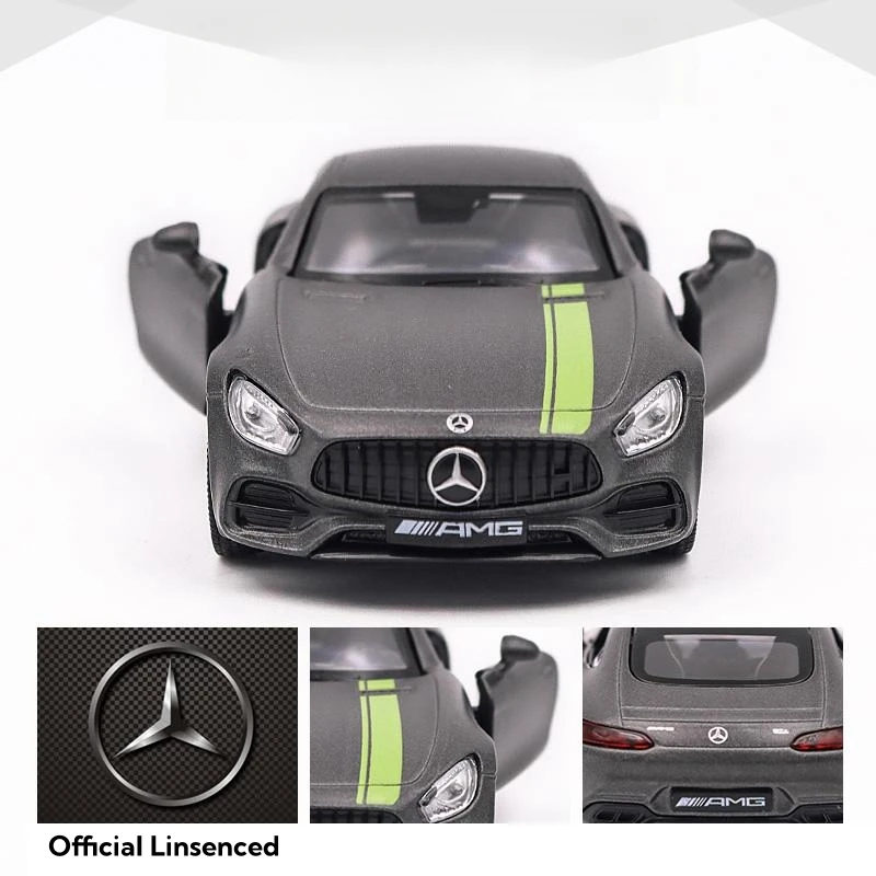 メルセデス ベンツ AMG GT S 1/18 ミニカー 不器用 イエロー