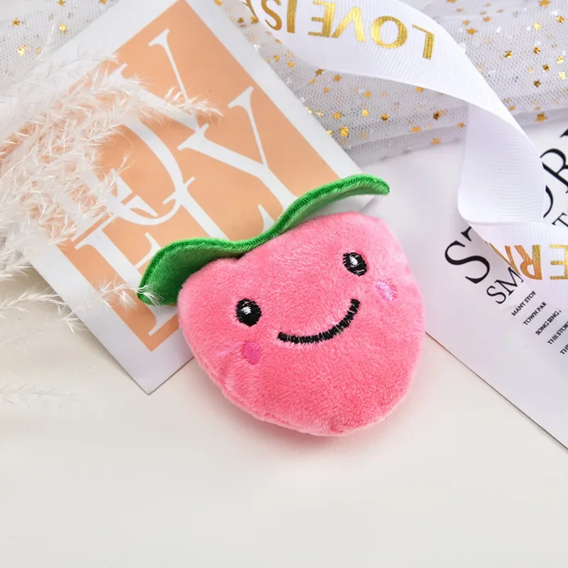 10pcs Mini Claw Machine Stuffed Toys Accessories Cartoon Fruit Cute Animal Children DIY Automatic Doll Machines Prizes Girl Gift 2