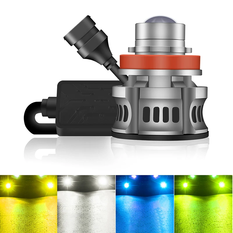 

4000LM H7 H11 H8 H9 9005 HB3 9006 HB4 LED Fog Light Bulb Automotive Turbo Headlight Fog Lamp 12V 8000K 6000K 3000K 40W 2Pcs