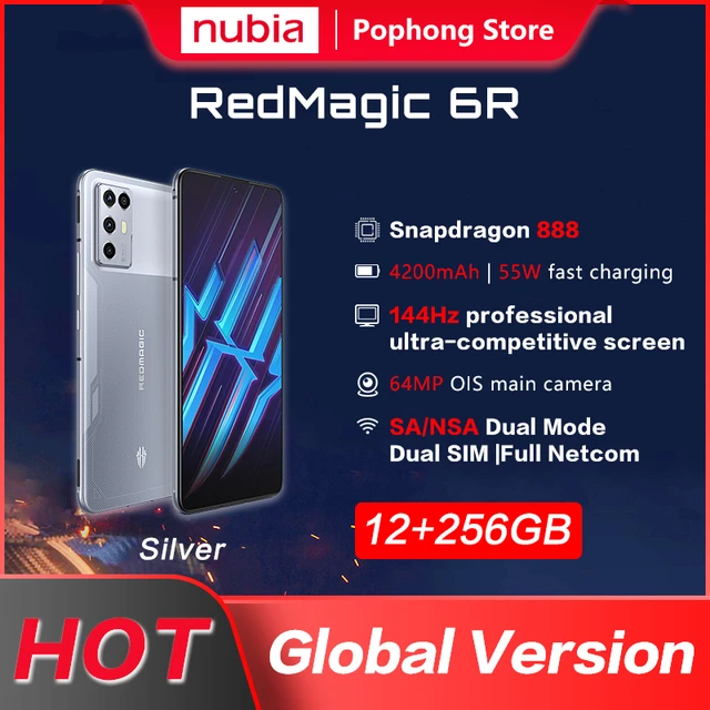 Global Version Nubia Redmagic 7 5G Snapdragon 8 Gen 1 Octa Core 6.8 inch  165Hz AMOLED 64MP Triple Cameras 65W Fast Charging - AliExpress