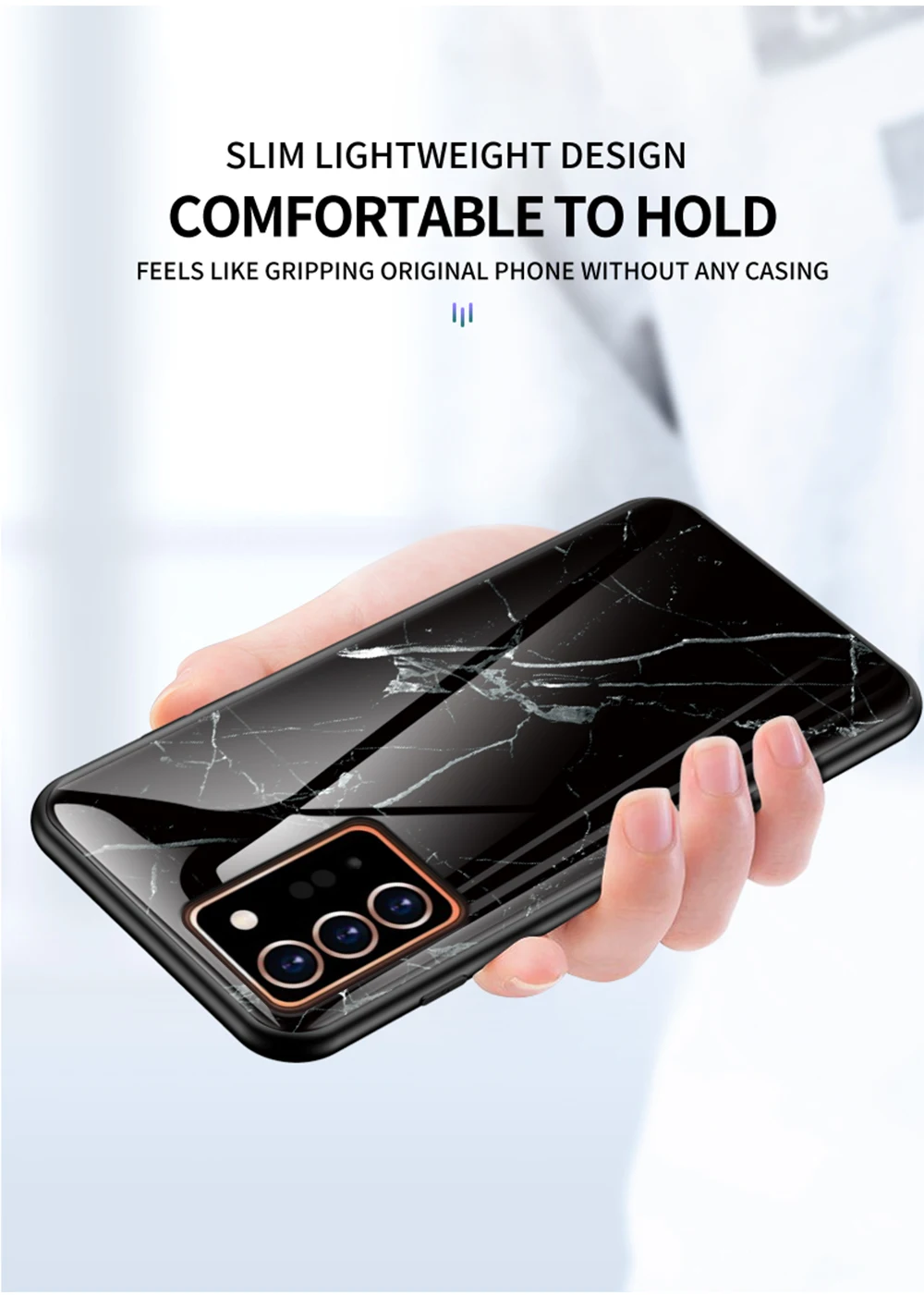 Note20 10 Lite ovitek DECLAREYAO iz trdega stekla Coque za Samsung Galaxy Note 20 Ultra 10 Plus ovitek, silikonski tanek temper_voghion.com