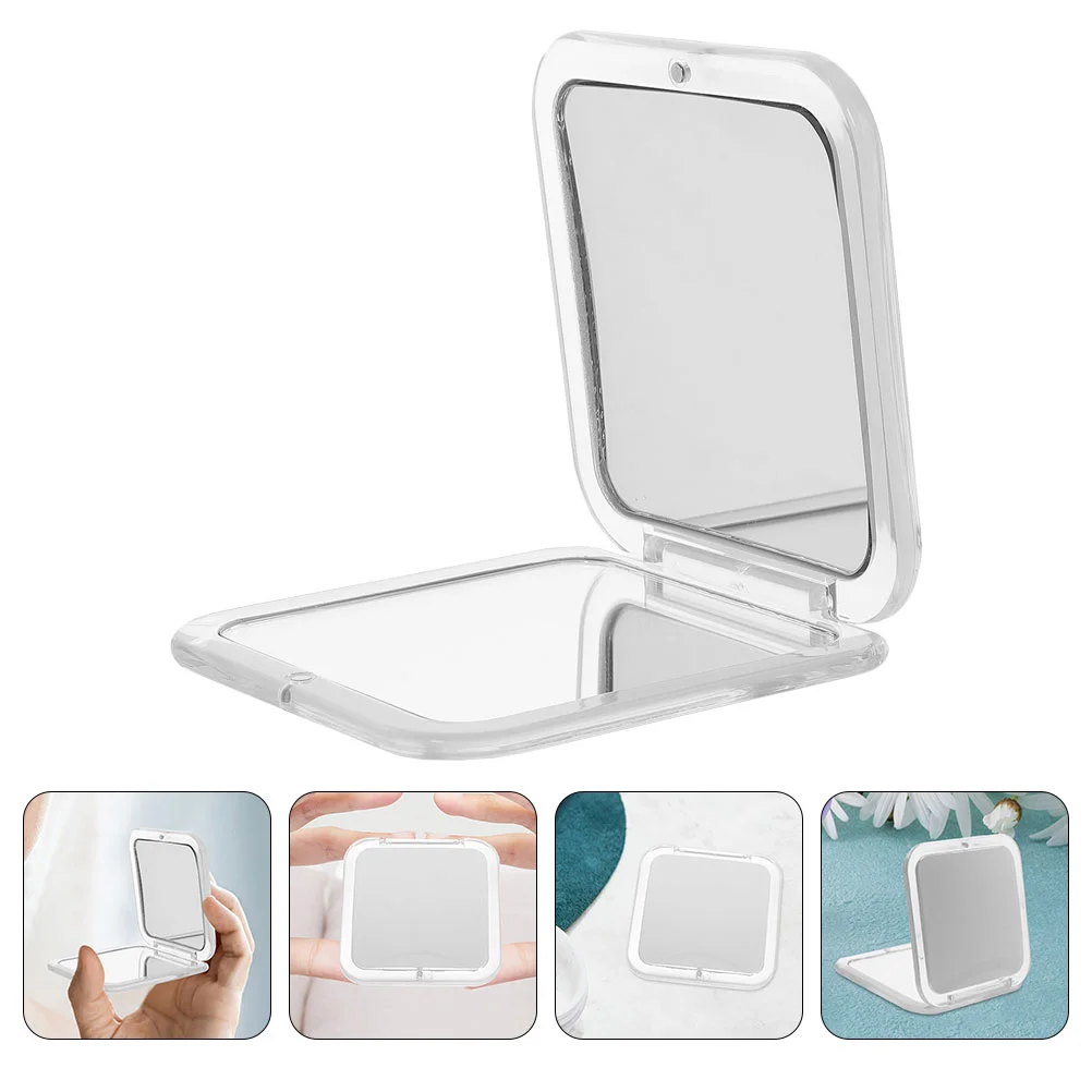 

Foldable Mirror Women Pocket Mirror Portable Makeup Mirror Outdoor Travel Compact Mirror