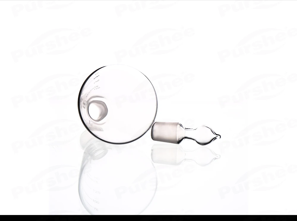 Erlenmeyerkolben aus Quarzglas mit Stopfen (150 ml) – Detail 4