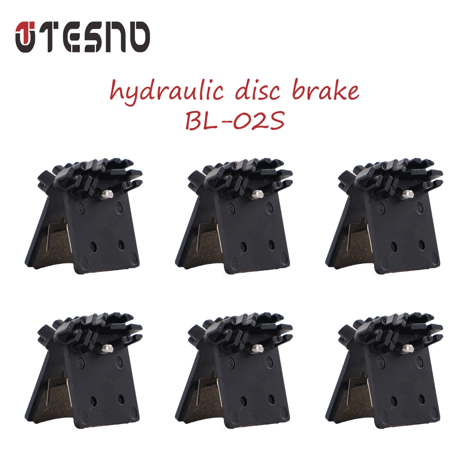 TESNO MTB Bicycle Disc Brake Pad 4P-iston Bike brake pads Metal Ceramic For Shimano M7120 M8120 M9120 MT420 MT520 M810 M820 M640 4