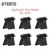 TESNO MTB Bicycle Disc Brake Pad 4P-iston Bike brake pads Metal Ceramic For Shimano M7120 M8120 M9120 MT420 MT520 M810 M820 M640 4