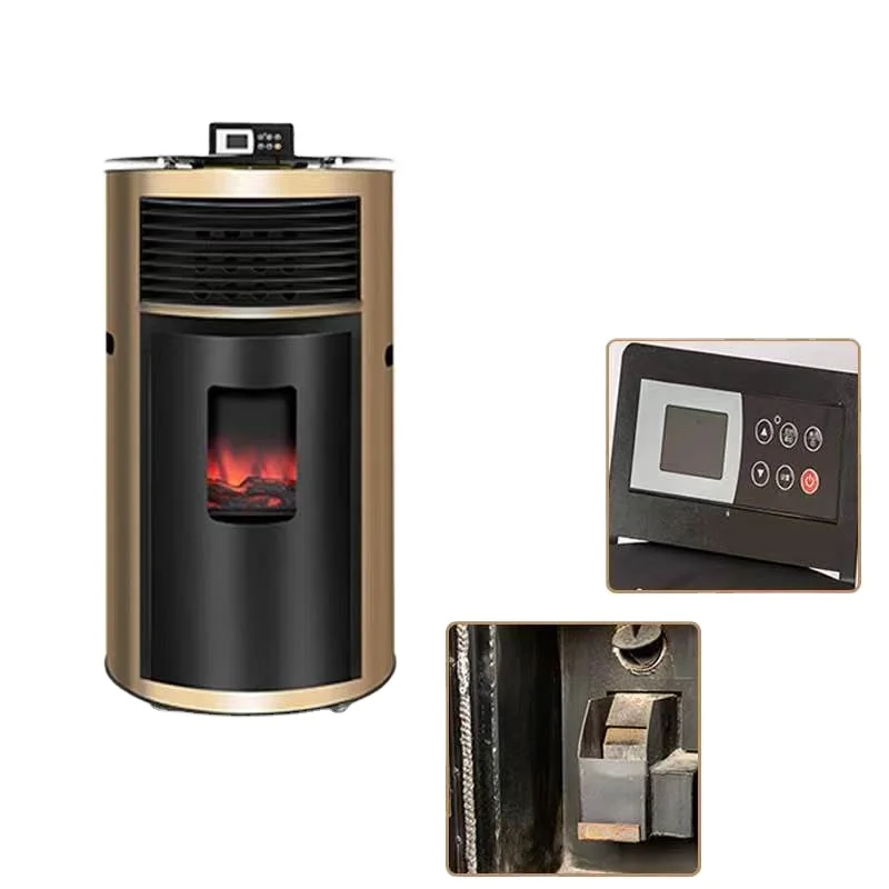 

New winter biomass pellet heating furnace Intelligent fuel heating furnace Energy saving fully automatic air