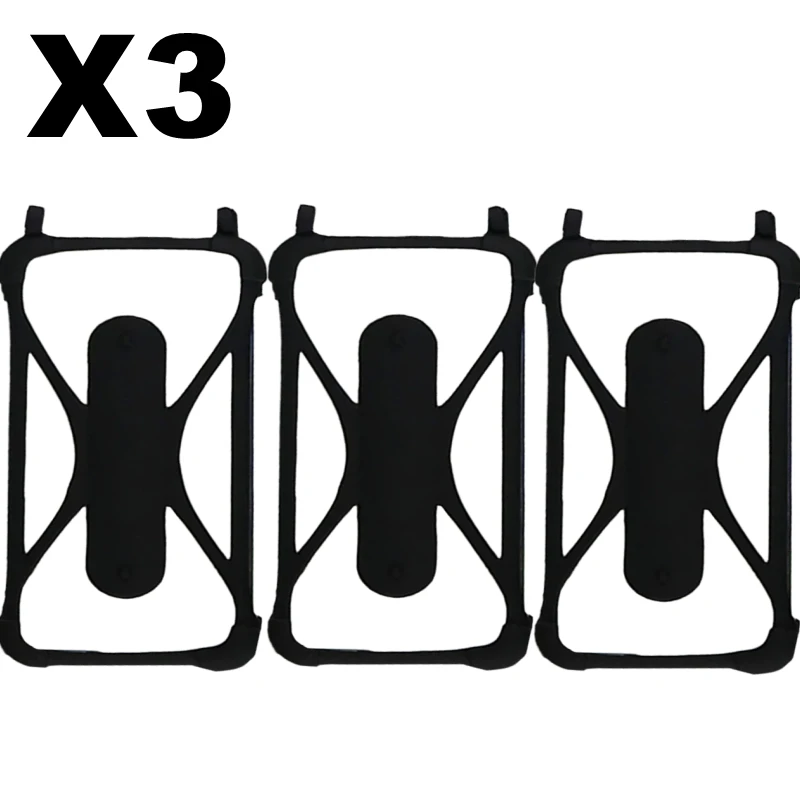 Universal Soft Silicone Shockproof Mobile Phone Case - Elastic Bumper Design