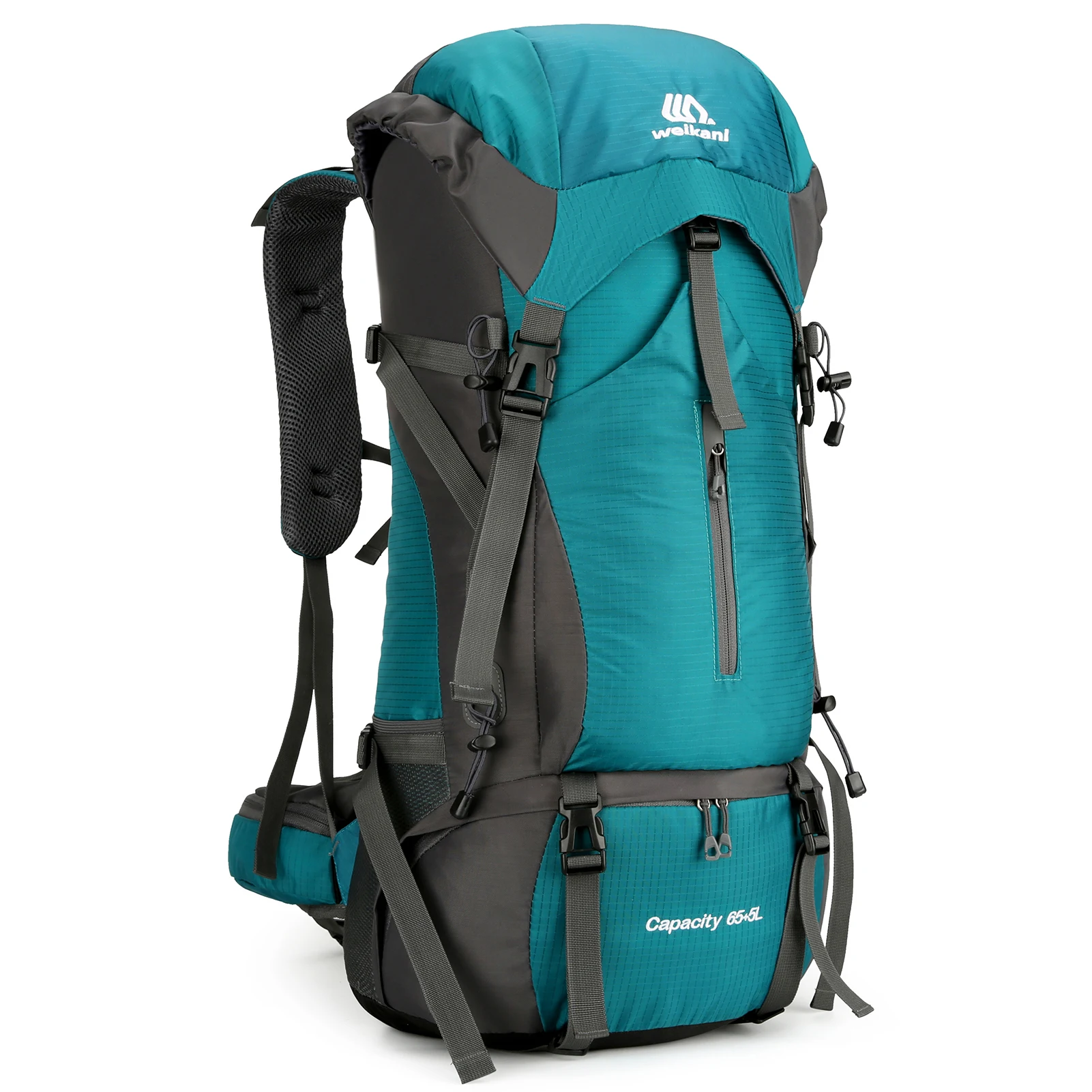 70LHikingBackpackWaterproofClimbingCampingBackpackTravelDaypack