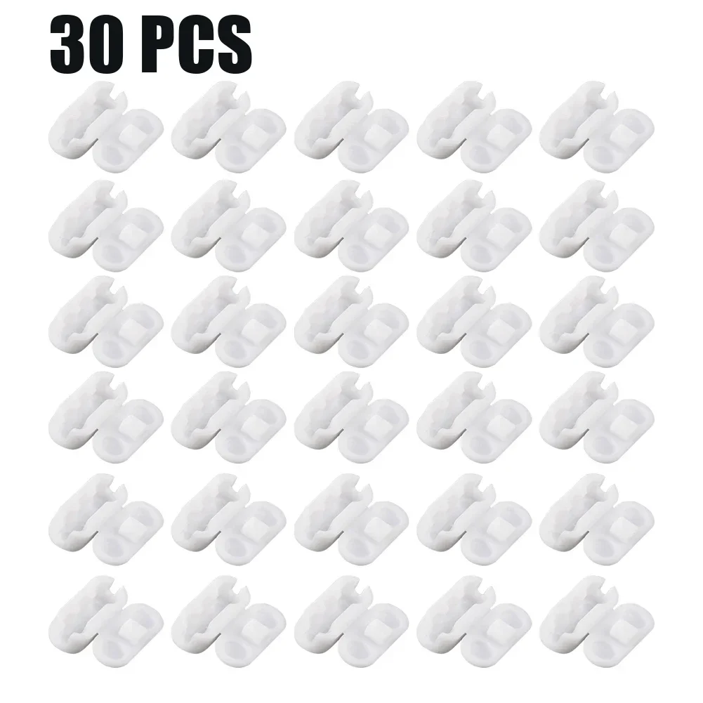 Curtain Clips Curtain Accessories Vertical Blind Repair Tabs Roller Blind Chain 10/30/50 Pcs Roller Blinds Pull Cord Connector Curtain Chain Connector For Vertical Blinds