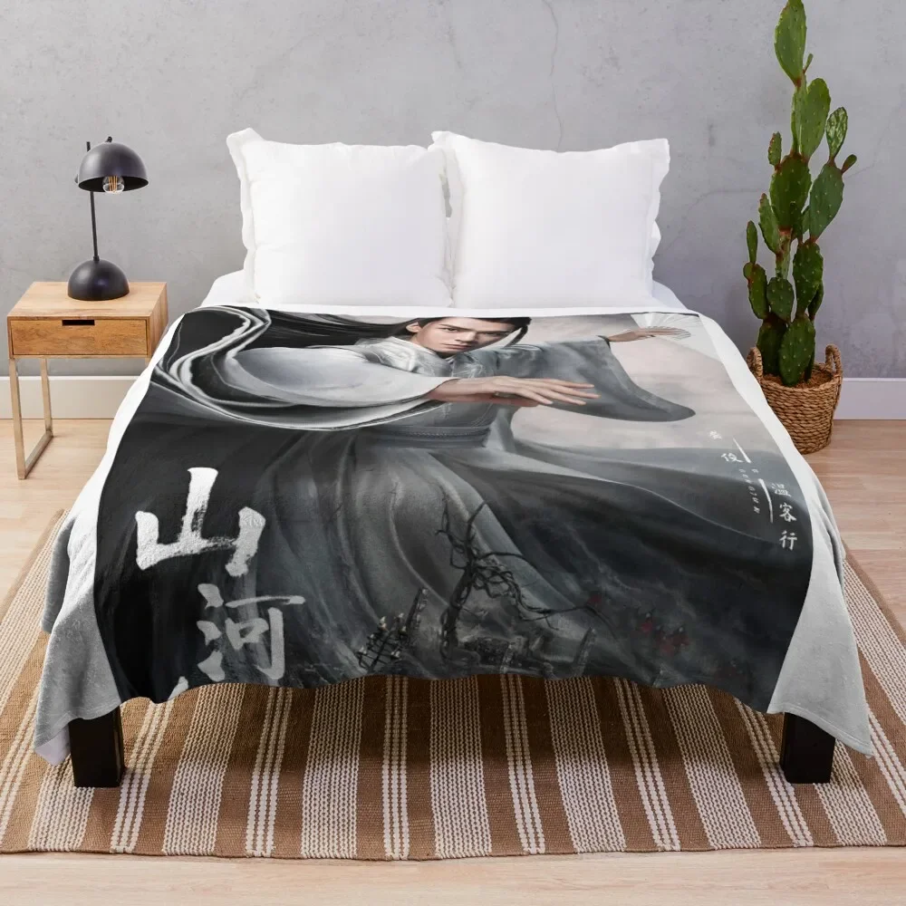 

Wen Ke Xing Throw Blanket Luxury Throw Fluffy Softs cosplay anime Blankets