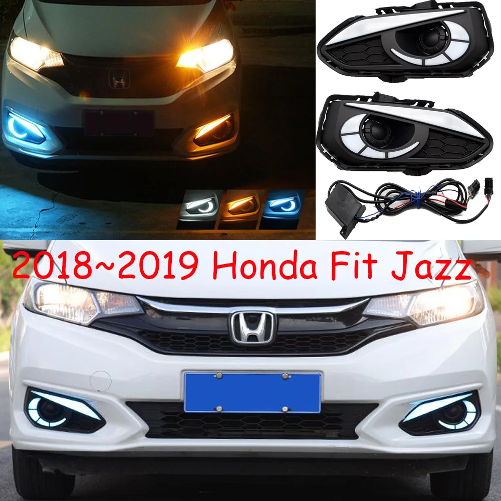 

2 шт., фонари для задних фар Honda jazz Fit 2018 года