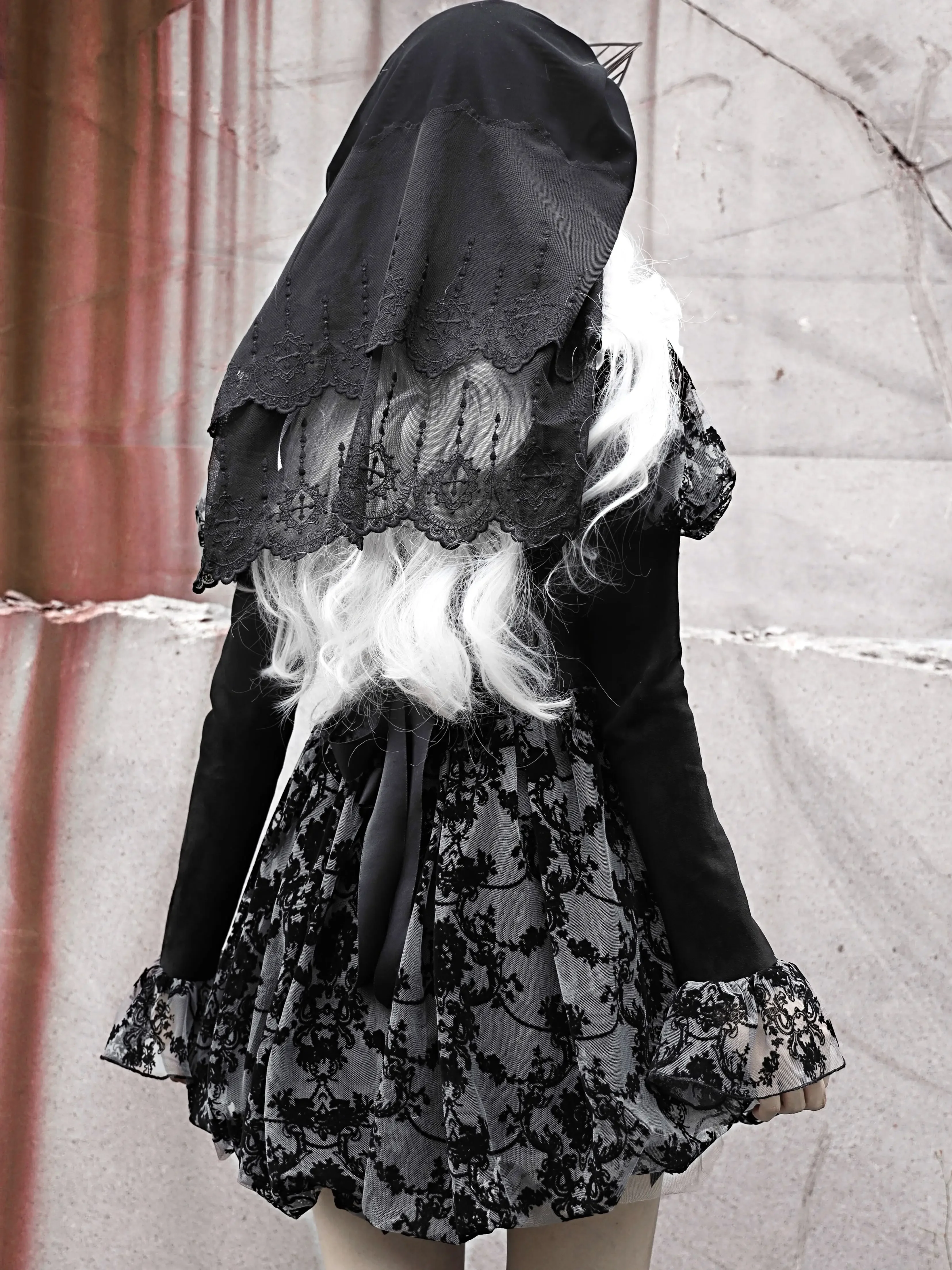 トップス nun ZYTOYS 1/6 ZY5050 Nun Clothing Suit Fit 12'' Female Action