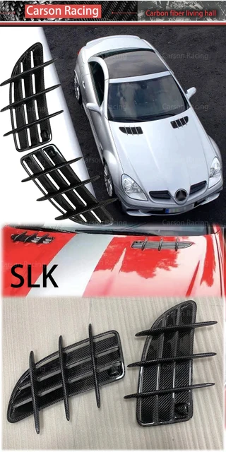 Copri Presa Aria Per Mercedes SLK R172 - Accessorio In ABS Cromato Argento - Foto 4