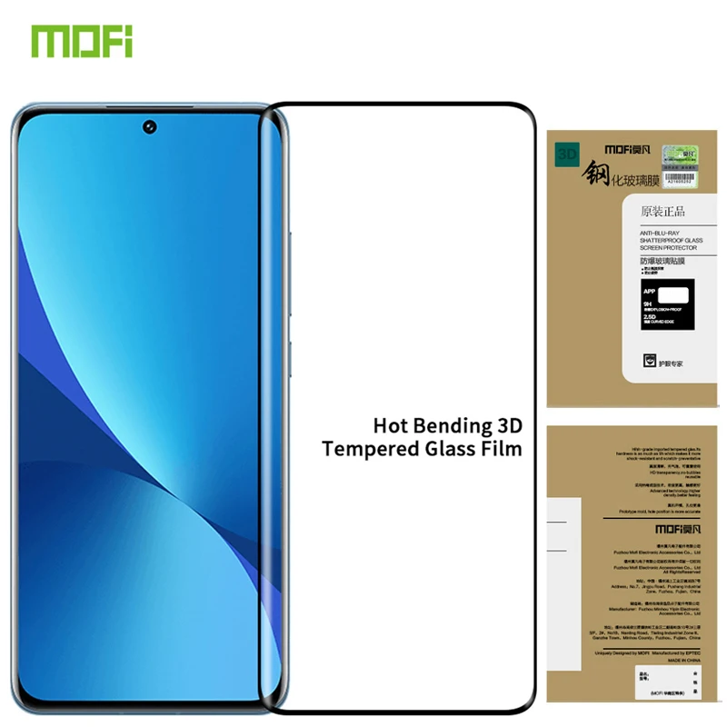 

Mofi Full Glue Curved Explosion Proof Tempered Glass For Honor Magic 5 Ultimate 5 Pro Magic4 Magic3 Pro Plus Screen Protector