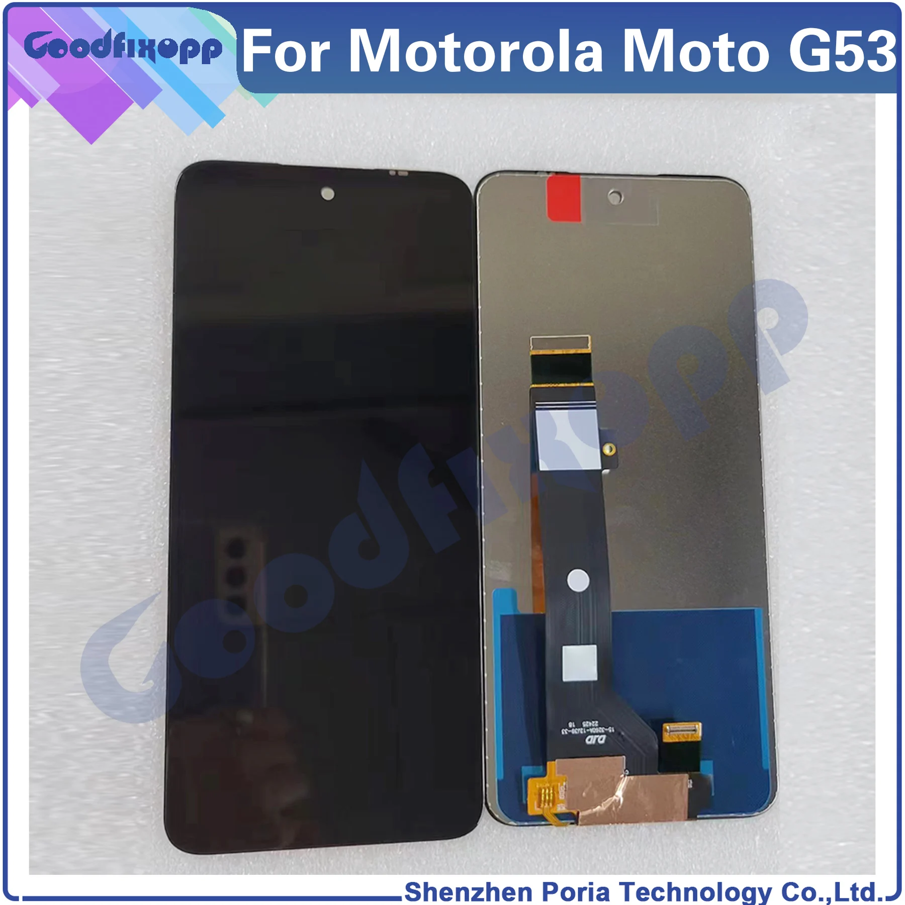 

Для Motorola Moto G53 XT2335 XT2335-2 ЖК-дисплей сенсорный экран дигитайзер в сборе запасные части для замены