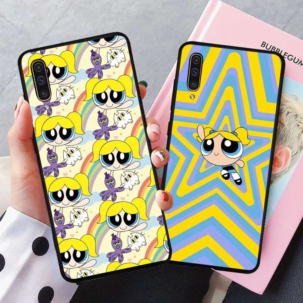 소프트 케이스 화웨이 메이트 30 20 스마트 P20 P30 P40 Y8P 라이트 프로 MK-58 Powerpuff 소녀
