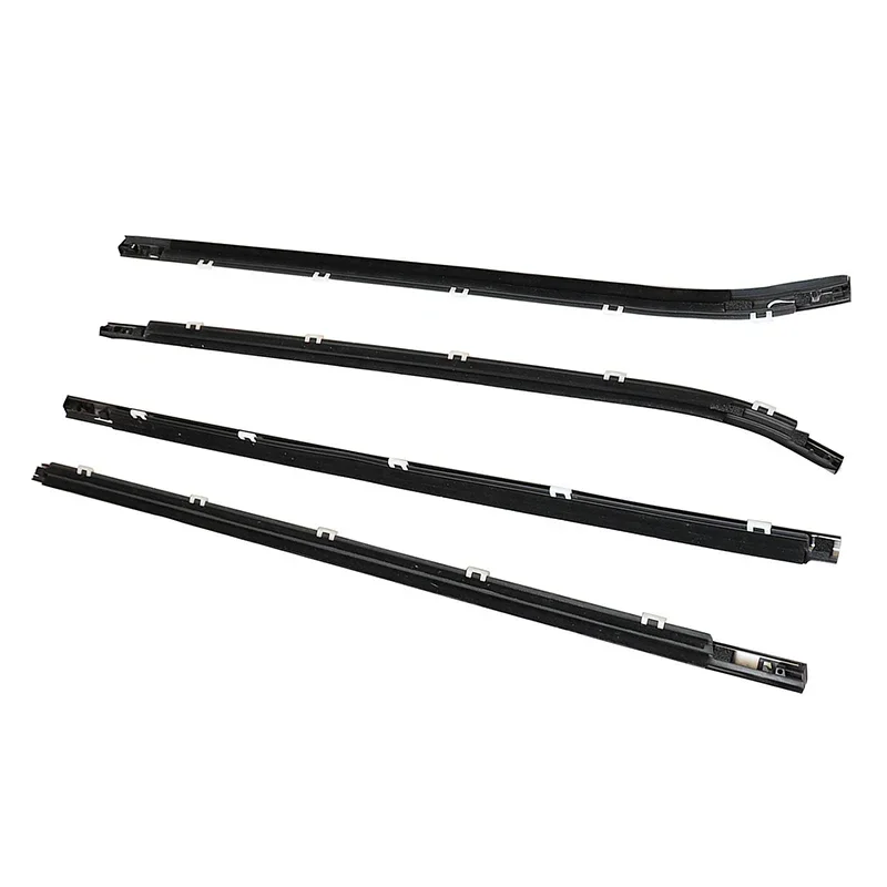 Car Window Weather Rubber Strips Fit for Hyundai I30 2008-2011 Direct Replacement Accessories Window Glass Waterproof Trim Strip