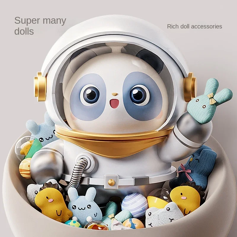 큰 크기 DIY 인형 기계 어린이 동전 운영 놀이 게임 미니 클로 캐치 장난감 크레인 기계 음악 인형 어린이 크리스마스 선물 완구