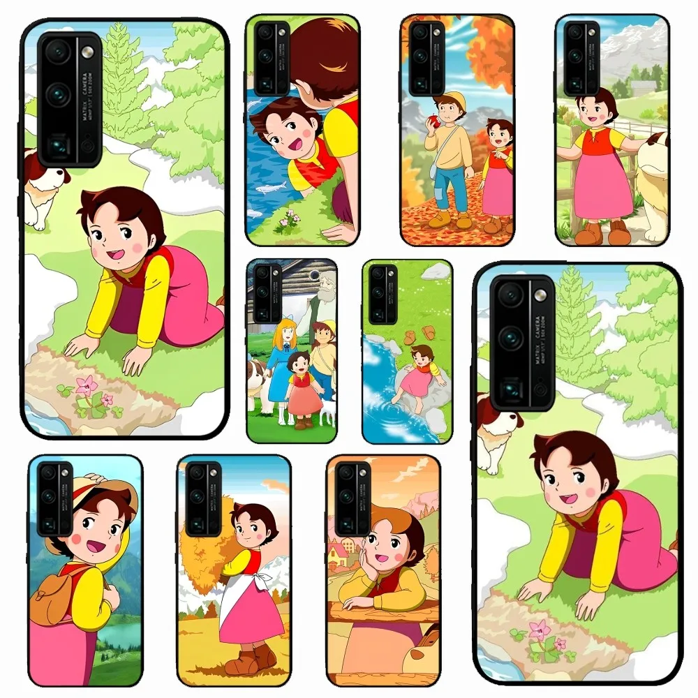 Custodia Per Telefono Heidi Cartoon Per Huawei Honor 10 Lite 9 20 7A Pro 9X Pro 30 Pro 50 Pro 60 Pro 70 Pro Plus