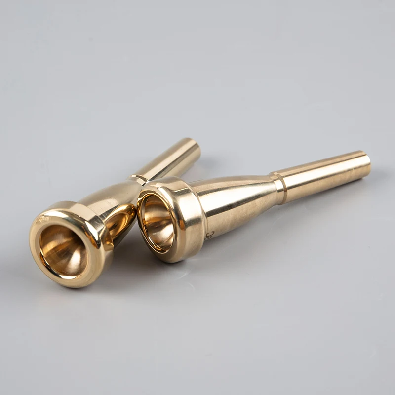 HMA89-Professional Trumpet Mouthpiece Meg 3c/5c/7c Size for Bach Beginner Musical Trumpet Accessories Parts or Finger Exerciser