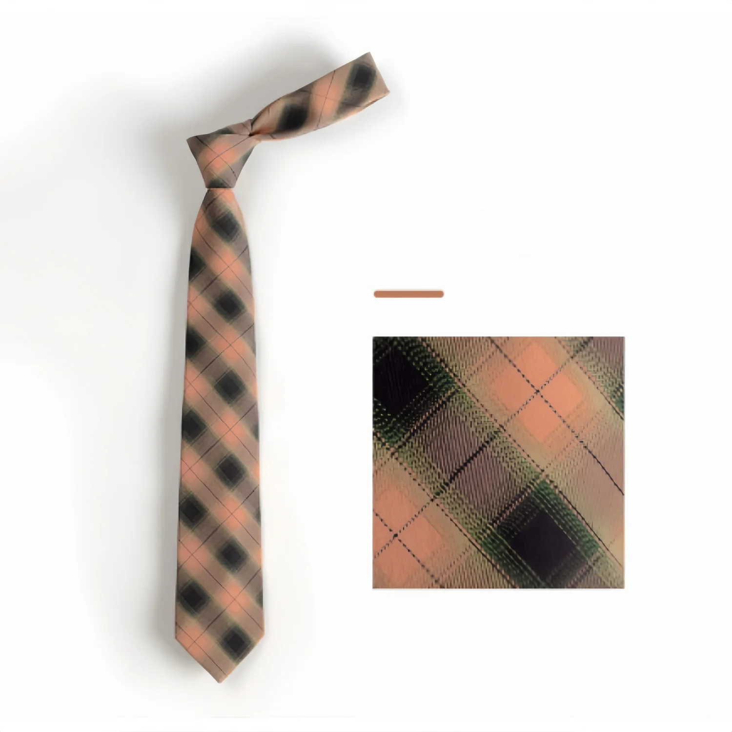 Y2K Baumwolle JK Krawatte Einfache Plaid Krawatte Gestreifte Krawatte Kleidung Zubehör Krawatte Uniform Fliege Frauen Männer – Detail 24