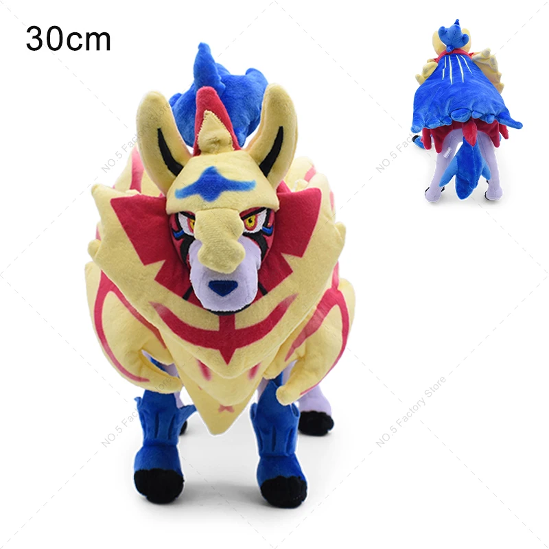 thumbnail image 1 of Hot Styles Pokemon Plush Toy Mega Charizard XY Cosmog Lunala Solgaleo Greninja Zeraora Lucario Mewtwo Shiny Stuffed Animal Doll, 1 of 5