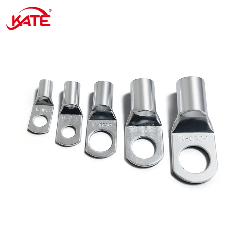 cabo conector estanhado lug 6 2awg sc16 sc25 sc35 16 35 mm 10pcs 03