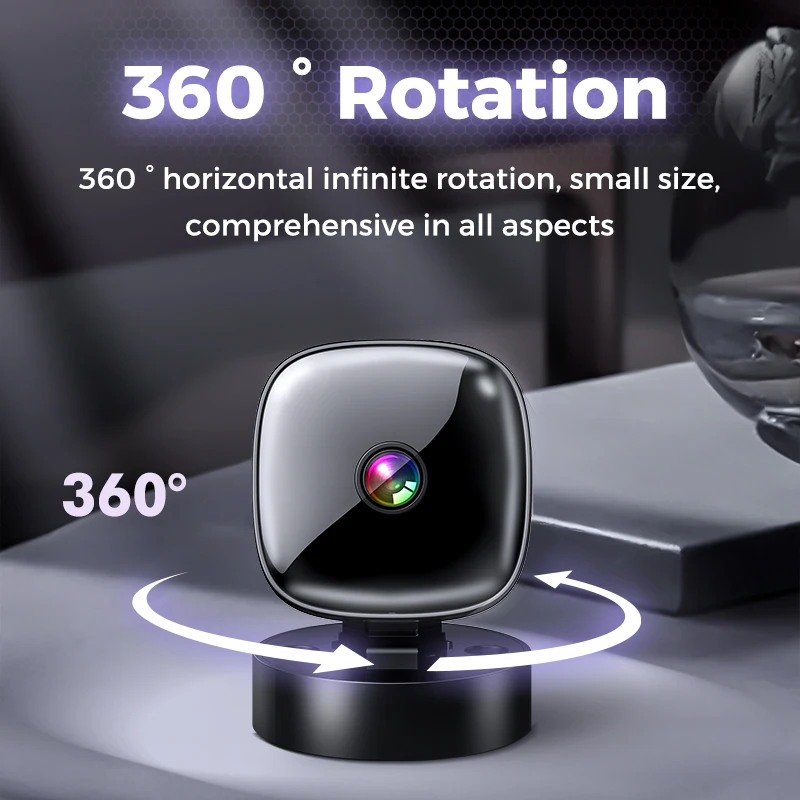 OnePlus WiFi Telecamera di sorveglianza wireless Smart Home HD Indoor AI Rilevazione umana Visione notturna Webcam Monitor remoto a infrarossi - immagine 4