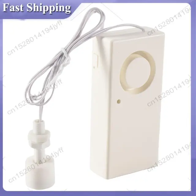 -ABDH Water Level Alarm Water Leakage Detector Overflow Alarm Full Water Alarm 120 DB Security Alarm System 6