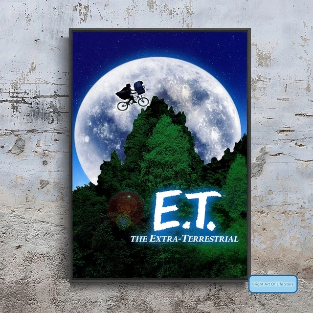 E.T. The Extra Terrestrial - 1982 - Original Movie Poster – Art of