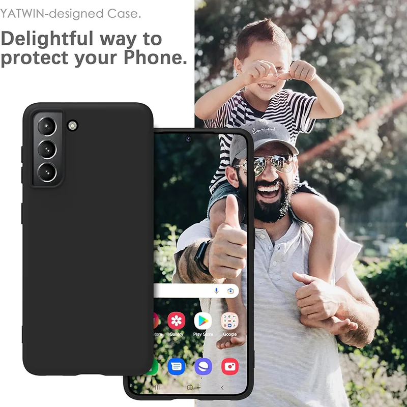 Durable Shockproof Silicone Phone Case - Enhanced Protection Cover