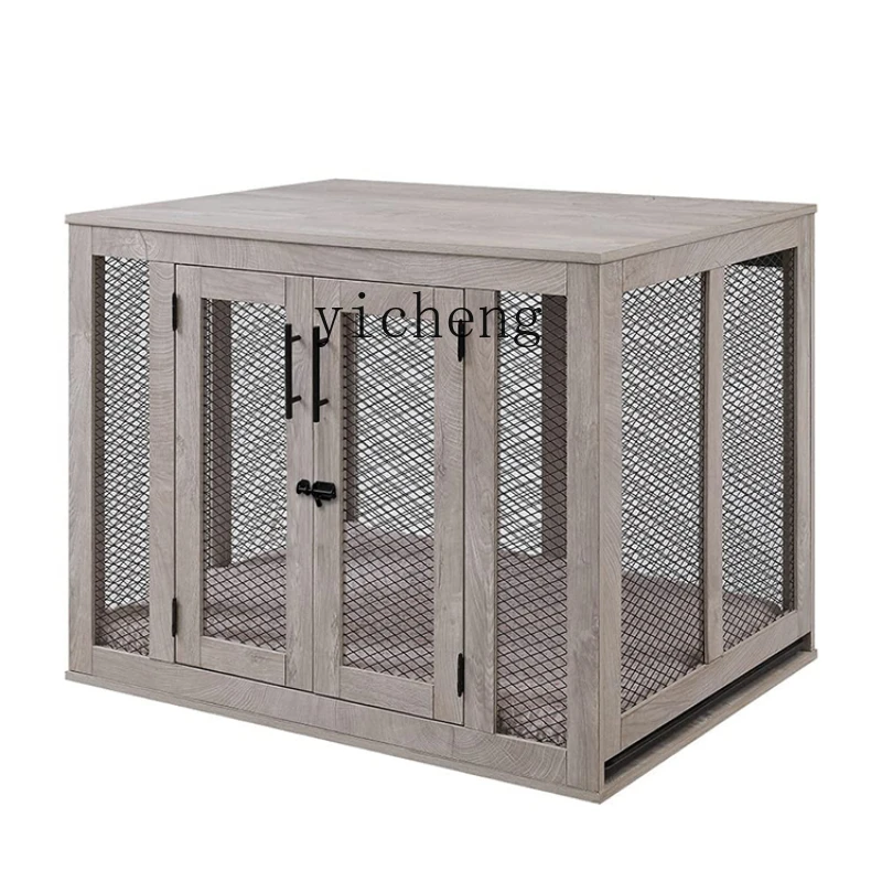 

Tqh Dog House Multifunctional Wooden Furniture Side Cabinet Kennel Universal Pet Dog House