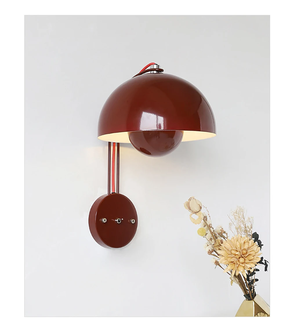 Modern Mushroom Wall Lamp