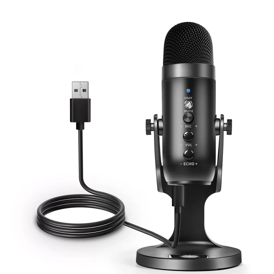 USB Reverberation Computer Microphone PC Gamer Live Broadcast Mic For KTV,  Meeting, Stage, Interview, Recording Microphones - AliExpress