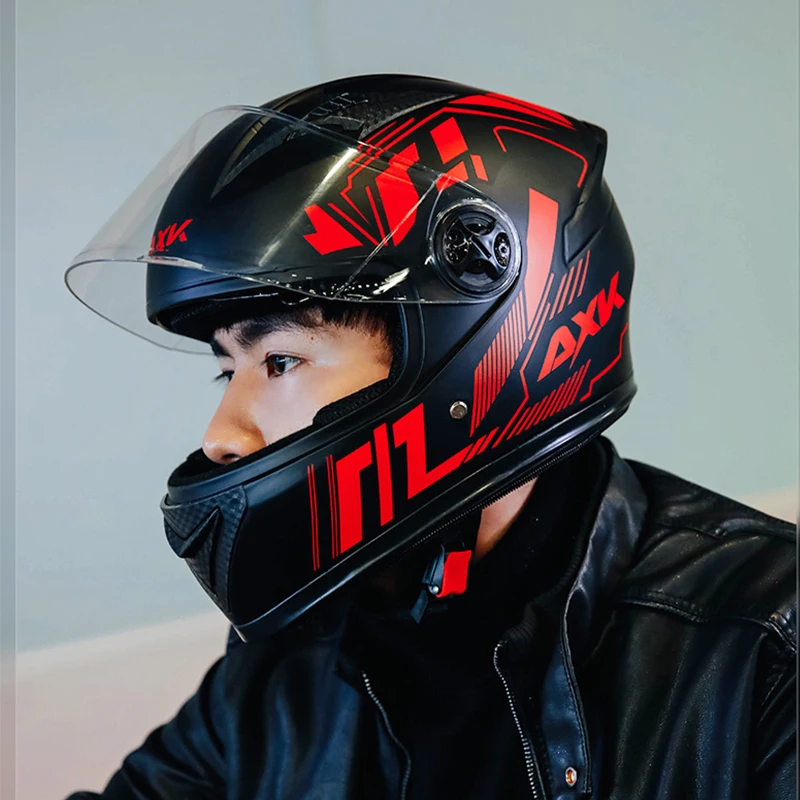 Safety Motocross Helmet Unisex Mountain Bike Motorcycle Helmet Downhill Mountain Helmet Full