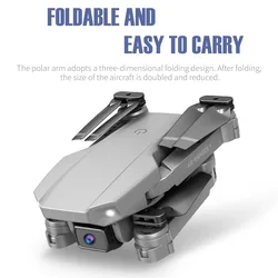 UAV RC pliable HJ12 avec longue Endurance et Altitude fixe, photographie aérienne, quadrirotor, jouets d'avion télécommandés, 4k HD 