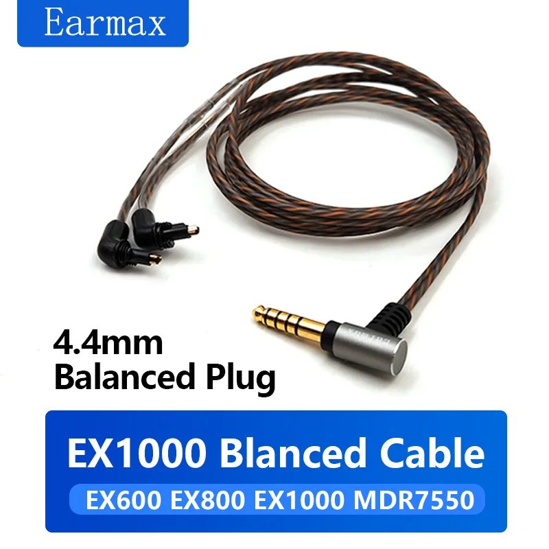 Sony MDR-EX1000,ex600,ex800,mdr7550用の交換可能なイヤホン