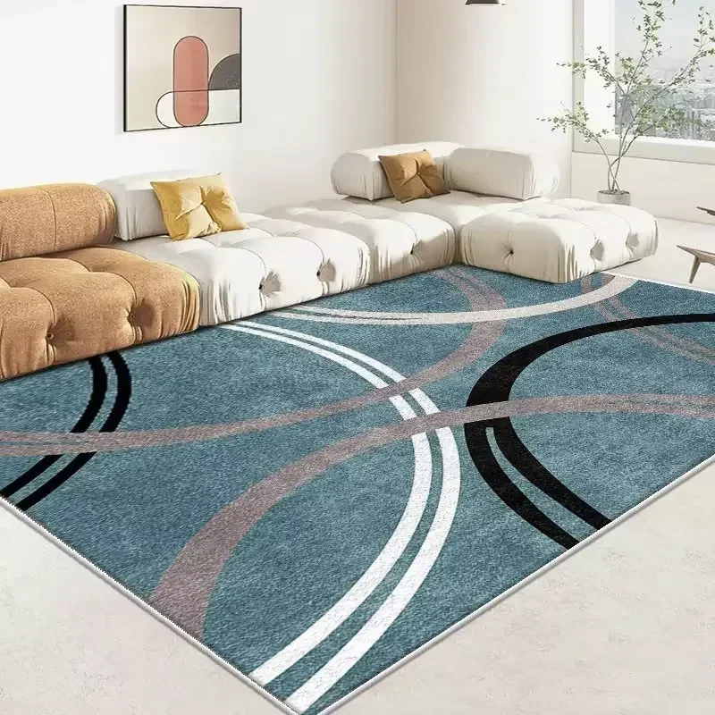 Nordic Geometric Carpet for Living Room Modern Luxury Decor Sofa Table Large Area Rugs Bathroom Mat Thick Entrance Doormat 3