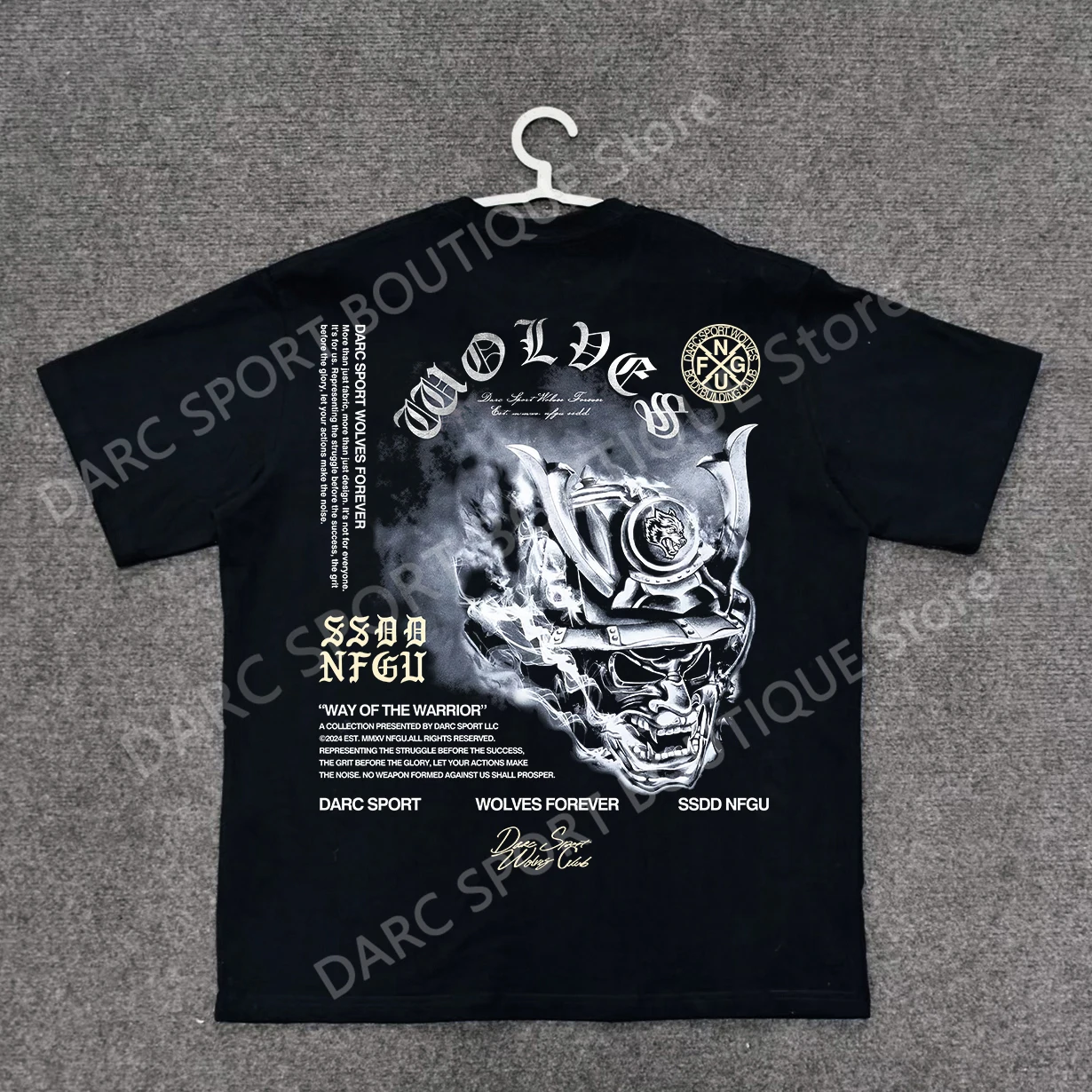 

Darc Wolves Sport Gym Oversized Sports Shirts Bodybuilding Fitness Workout Men Clothing Summer Basketball Crossfit Dacs T-shirts