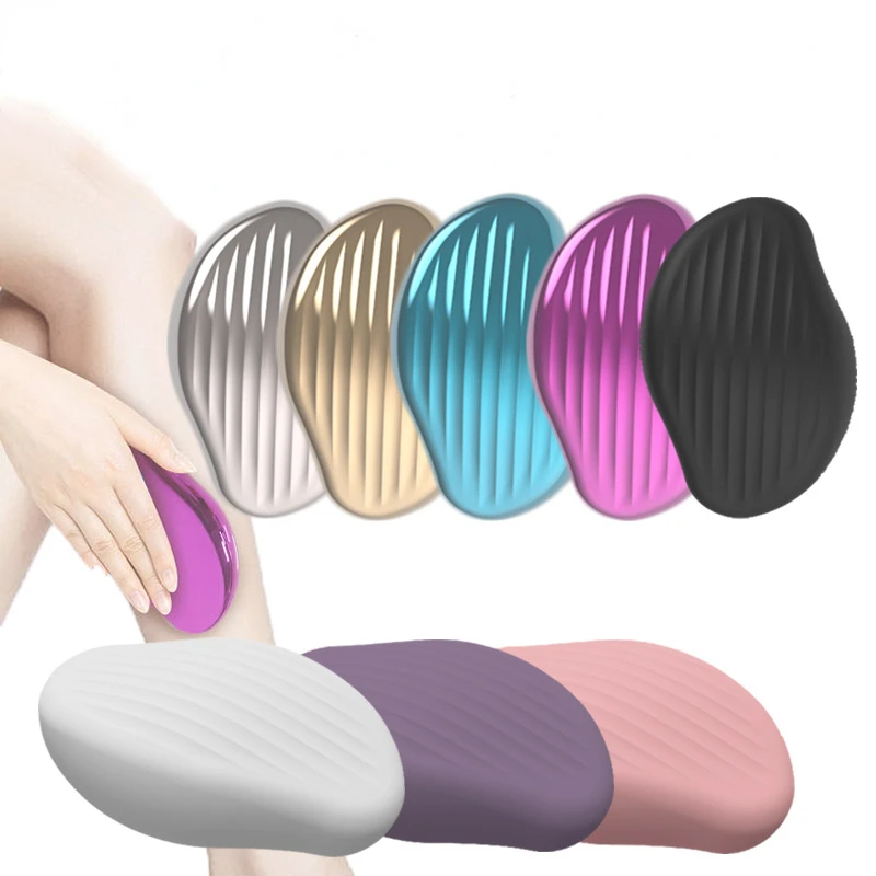 

Sdotter Physical Crystal Hair Removal Painless Safe Epilator Easy Cleaning Reusable Body Depilation Tool Glass Hair Removal Beau