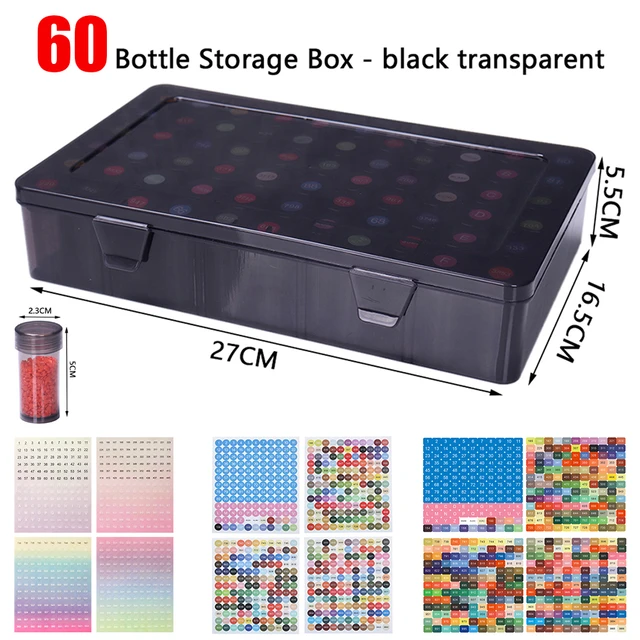 Diamond Painting Bottles Storage Box Accessories Container for Beads Boxes  Kits Bead Organizer Paintings Tools 5d Art Embroidery - AliExpress