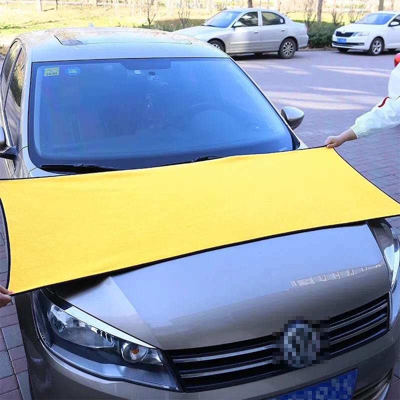 60X160cm Car Cleaning Towel Car Detailing Soft Drying Cloth Thicken Double Layer Clean Rags Microfiber Washing Cleaning Tool microfiber towel cleaning cloth microfiber cleaning cloths microfiber car towel microfiber towels microfiber washing towel car washing towel car drying towel drying cloth