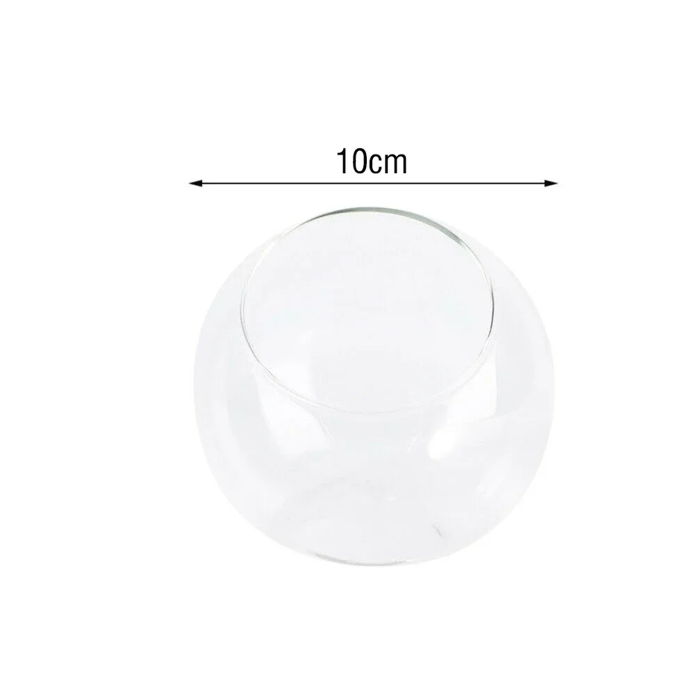 Round Cylinder Round Goldfish Tank Ecological Creativity Glass Fish Tank Large Turtle Tank Hydroponic Tank Vase 2