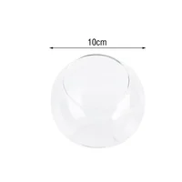 Round Cylinder Round Goldfish Tank Ecological Creativity Glass Fish Tank Large Turtle Tank Hydroponic Tank Vase 2