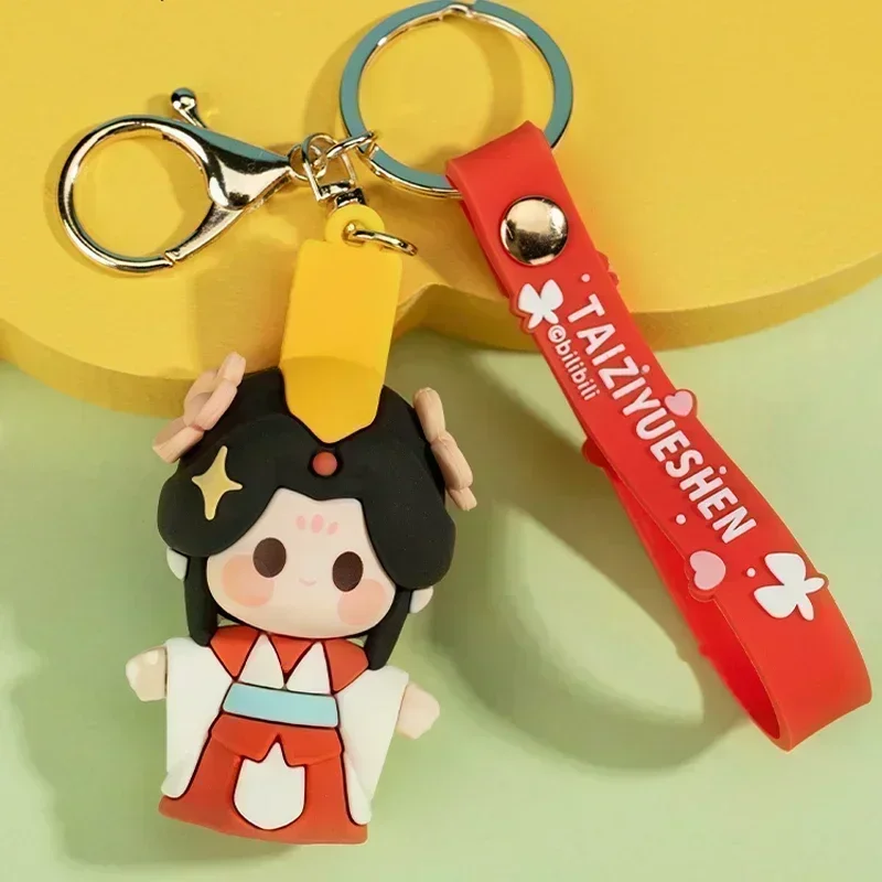 

Подлинный Небесный официальный благословение брелок Xie Lian Hua Cheng аниме подвеска рюкзак кавайная мультяшная Модель Кукла игрушка фигурка
