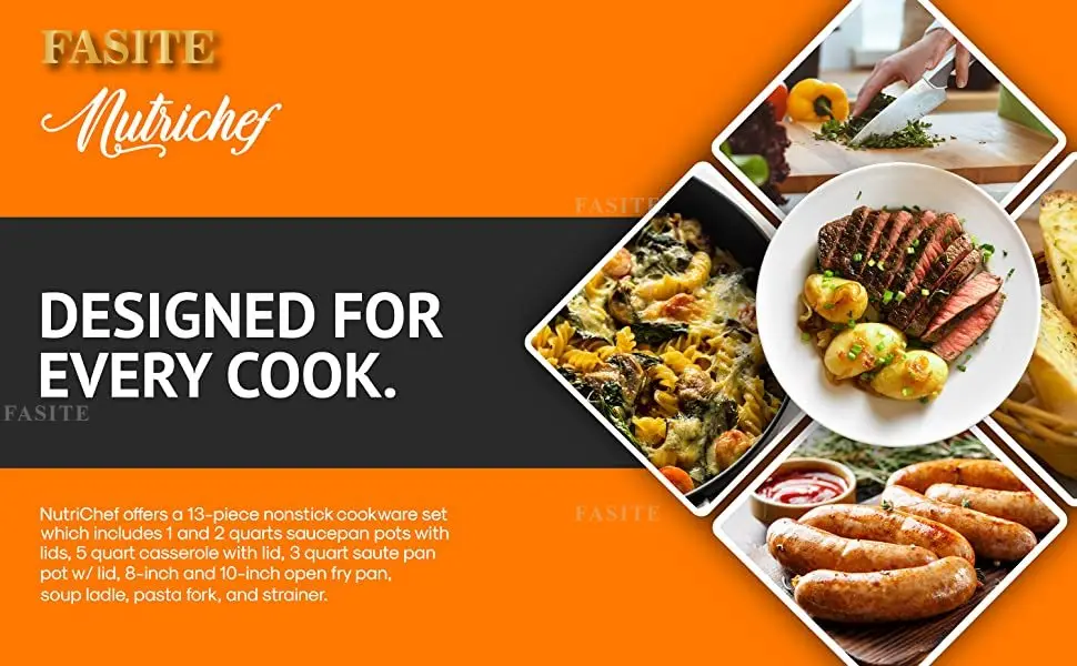 kitchen ware;nonstick cookware;cooking sets;cooking sets;green ceramic kitchen knives with b