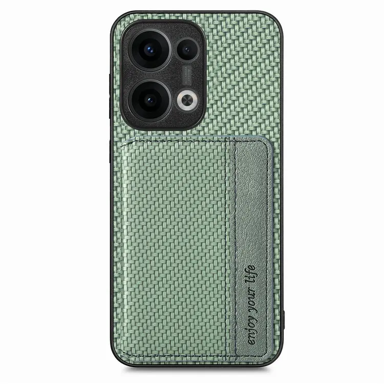 Luxury Anti-Theft Leather Wallet Case with Magnetic Back Panel