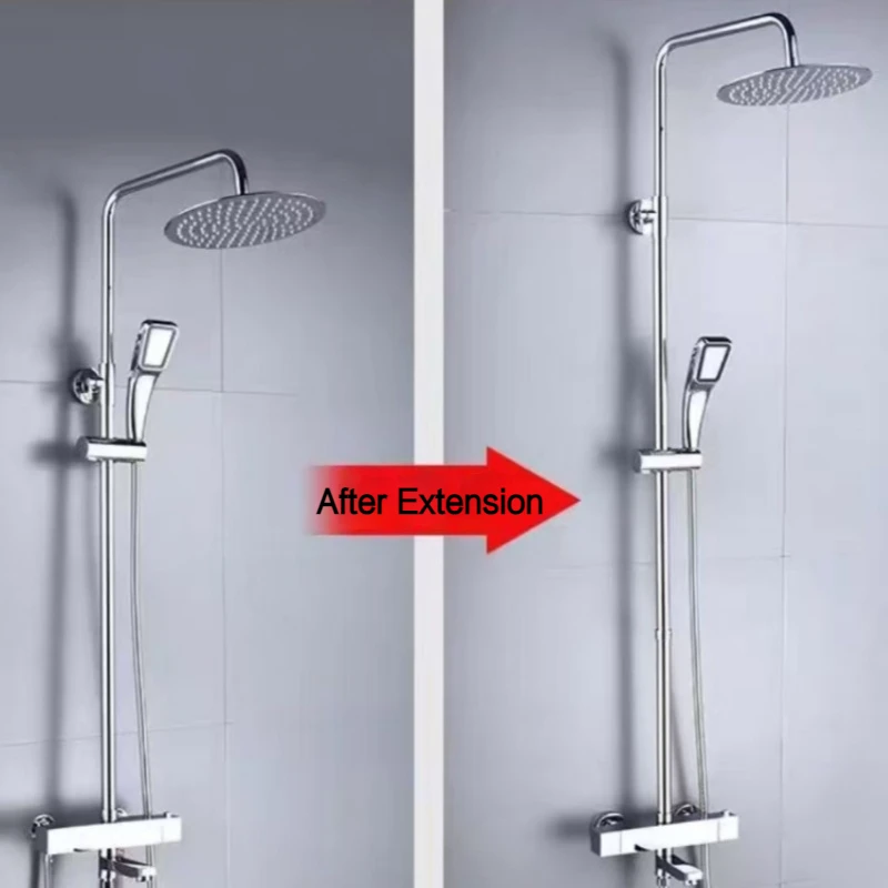 Shower Head Extension Pipe - Premium Bathroom Accessory