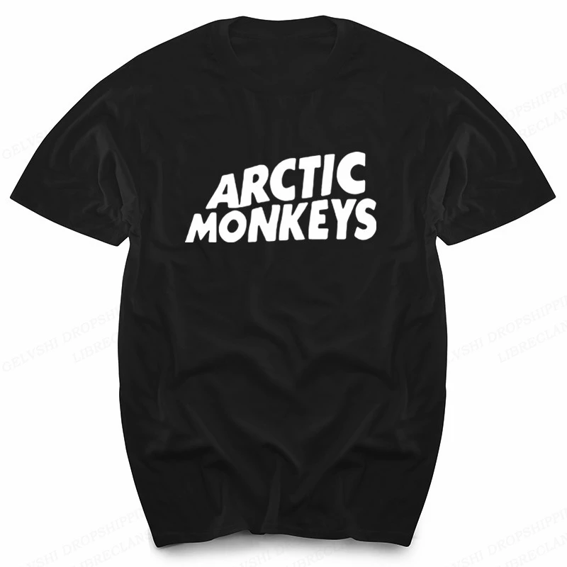

Arctic Monkeys T Shirt Men Fashion T-shirts Cotton Tshirt Kids Hip Hop Tops Tees Rock Band Tshirt Women Tshirt Boy Tees Camiseta