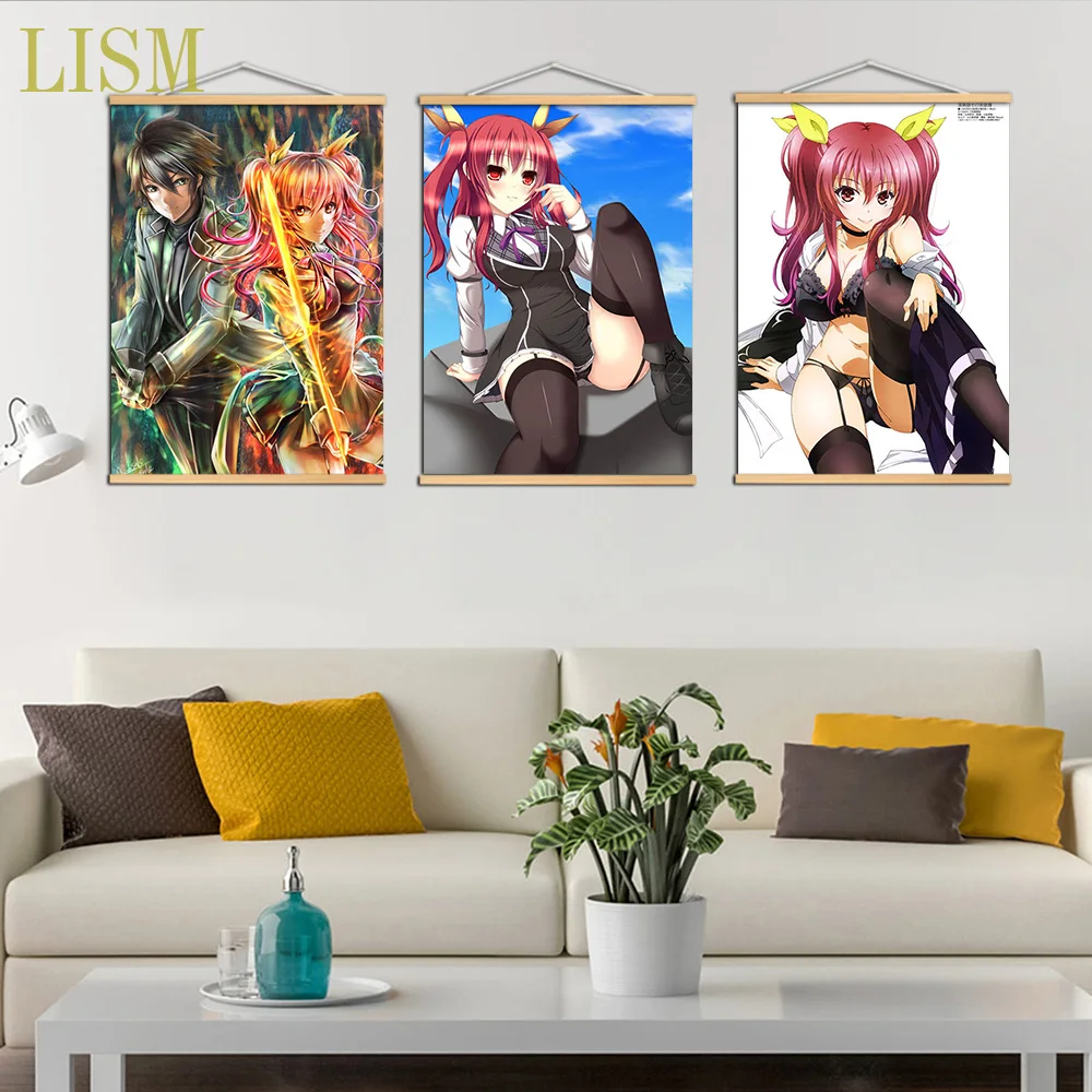 Anime STELLA VERMILLION IKKI KUROGANE Wall Scroll Poster Wall